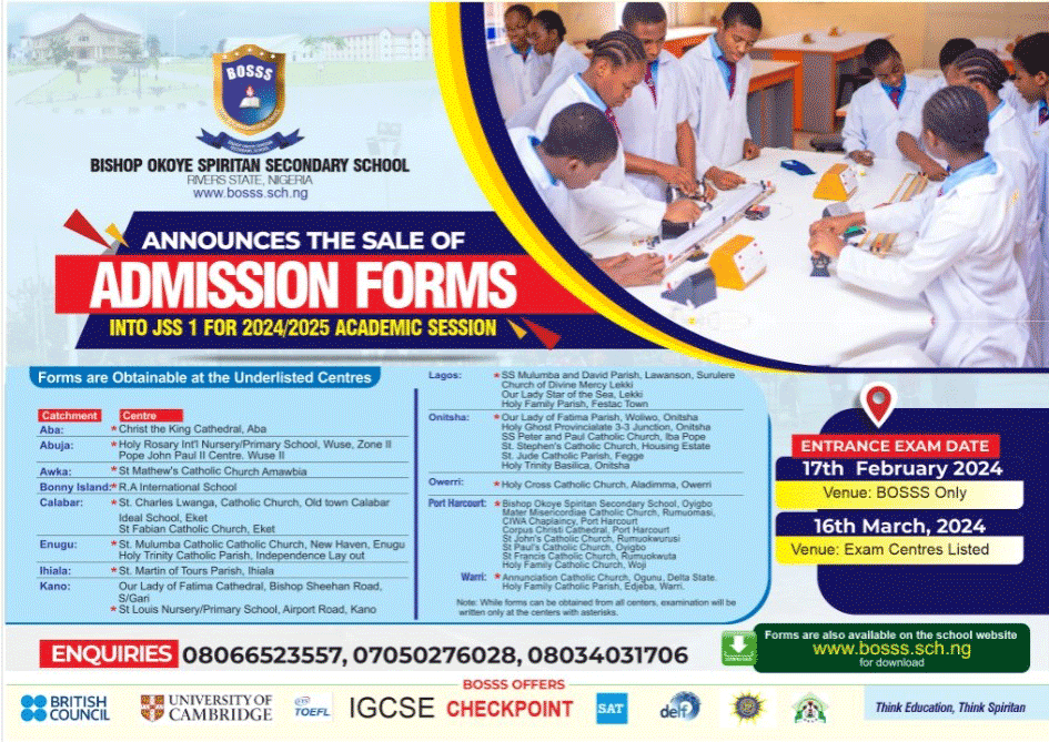 bosss admission 2024